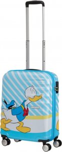 American Tourister Mała kabinowa walizka AMERICAN TOURISTER ANIMAL SPARKLE 85667 Donald Blue Kiss 1