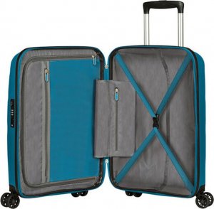 American Tourister Mała kabinowa walizka AMERICAN TOURISTER BON AIR DLX 134849 Niebieska 8