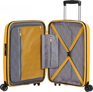 American Tourister Mała kabinowa walizka AMERICAN TOURISTER BON AIR DLX 134849 Żółta 7