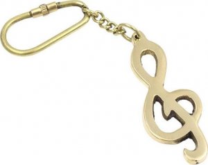 Breloczek Upominkarnia Brelok Klucz wiolinowy KRT13 2