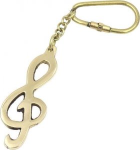 Breloczek Upominkarnia Brelok Klucz wiolinowy KRT13 3