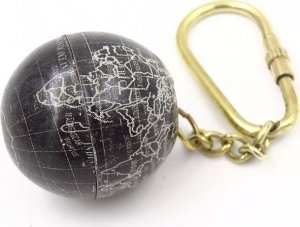 Breloczek Upominkarnia Brelok do kluczy Globus KRT14 3