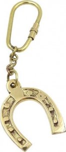 Breloczek Upominkarnia Brelok do kluczy Podkowa Szczęścia KRT9 2