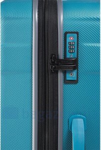 Travelite Duża walizka TRAVELITE VECTOR 72049-21 Turkusowa 4