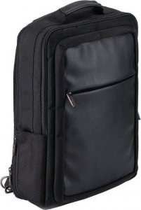 Plecak Kemer Plecak/teczka City Cyber z ochroną RFID, czarny 2