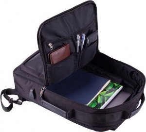 Plecak Kemer Plecak/teczka City Cyber z ochroną RFID, czarny 4