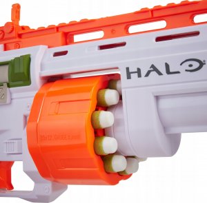 Hasbro Wyrzutnia Nerf Halo Bulldog SG E9271 + 30 niebieskich strzałek 4