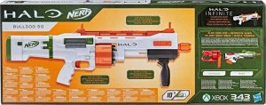Hasbro Wyrzutnia Nerf Halo Bulldog SG E9271 + 30 niebieskich strzałek 8