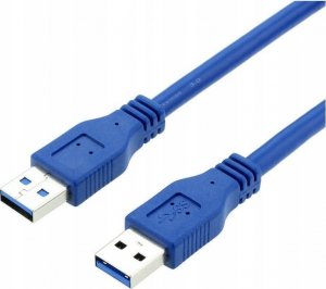 Kabel USB Pawonik USB-A - USB-A 1 m Biały (232) 2