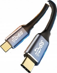 Kabel USB Pawonik USB-C - USB-C 1 m Biały 1