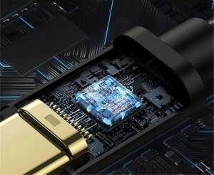 Kabel USB Pawonik USB-A - USB-C 1 m Czarny 9