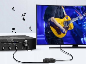 Pawonik AUDIO SPLITTER 1X3 SPDIF TOSLINK ROZDZIEL OPTYCZNY 11