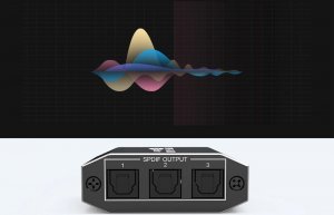 Pawonik AUDIO SPLITTER 1X3 SPDIF TOSLINK ROZDZIEL OPTYCZNY 5