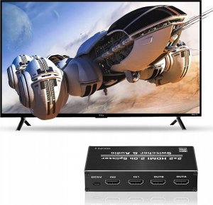 Pawonik MATRIX HDMI 2.0 2X2 SWITCH SPLITER DOLBY ATMOS 7.1 4