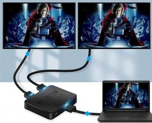Pawonik SPLITTER HDMI 2.0 1X2 ROZDZIELACZ ULTRAHD HDCP 2.2 5