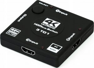 Pawonik SWITCH 3X1 HDMI 2.0 PRZEŁĄCZNIK ROZDZIELACZ 4K60HZ 3