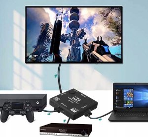 Pawonik SWITCH 3X1 HDMI 2.0 PRZEŁĄCZNIK ROZDZIELACZ 4K60HZ 8