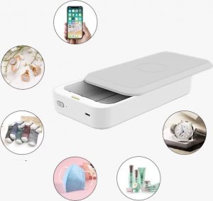 Pawonik URZĄDZENIE DO STERYLIZACJI OZON UV-C ŁADOWARKA QI 4