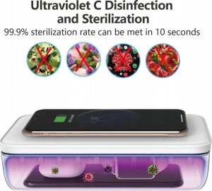 Pawonik URZĄDZENIE DO STERYLIZACJI OZON UV-C ŁADOWARKA QI 8