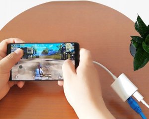 Adapter USB Pawonik ADAPTER USB-C LAN ETHERNET RJ45 PD MACBOOK CHARGE 3