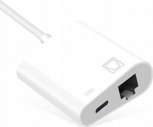 Adapter USB Pawonik ADAPTER USB-C LAN ETHERNET RJ45 PD MACBOOK CHARGE 5