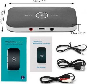 Adapter bluetooth Retoo TRANSMITER BLUETOOTH ADAPTER ODBIORNIK + NADAJNIK 2