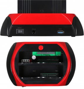 Stacja dokująca Retoo STACJA DOKUJĄCA DYSKÓW SATA IDE ATA HDD USB 12