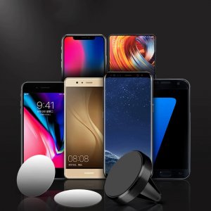 Retoo UCHWYT MAGNETYCZNY DO TELEFONU KRATKI AUTA HOLDER 7