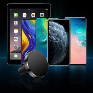 Retoo UCHWYT MAGNETYCZNY DO TELEFONU KRATKI AUTA HOLDER 10