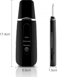 Retoo Peeling kawitacyjny bezprzewodowy 5w1 do twarzy 16