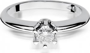 Best Diamonds złoty pierścionek z brylantem 0.30ct 24 2
