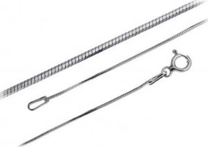 Lovrin Srebrny łańcuszek 925 linka 60 cm 1