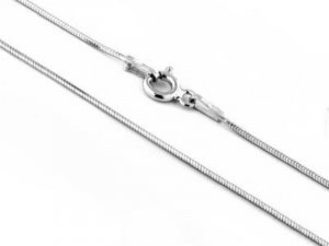 Lovrin Srebrny łańcuszek 925 linka 8-kątna 50 cm 1