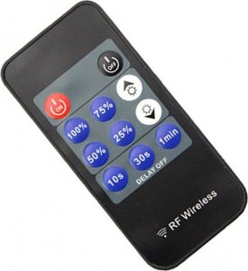 Aptel BEZPRZEWODOWY WYŁĄCZNIK ŚCIEMNIACZ OŚWIETLENIA LED + pilot AG752B 7