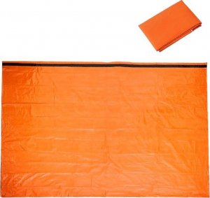 NAMIOT RATUNKOWY NRC utrzymujący ciepło 210x90cm pomarańczowy AG404C 5