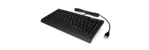 Klawiatura Keysonic Mini Przewodowa Czarna US (ACK-595C+) 3