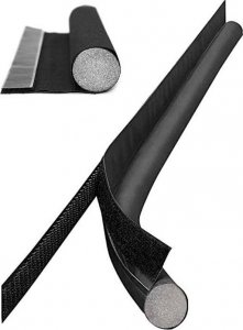 Aptel ANTYPRZECIĄGOWA USZCZELKA do Drzwi 95 cm czarna AG706C 2