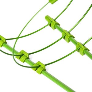 PODPORA DO ROŚLIN KWIATÓW STALOWA zielona 60cm AG691G 4