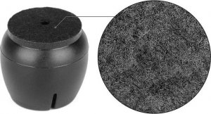 Aptel 16 PODKŁADEK ANTYPOŚLIZGOWCH pod MEBLE podkładki czarne AG562G 5