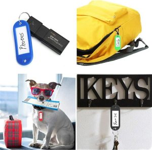 Breloczek Aptel BRELOKI NA KLUCZE z Identyfikatorem Zestaw 100szt. AG739 6