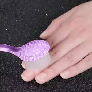 Aptel ANTYSTATYCZNA SZCZOTECZKA do Pyłu z rączką różowa AG792 6