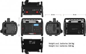 Radio budowlane Radio budowlane ROCKBOX 9