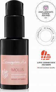 Szmaragdowe Żuki Mollis aromaterapeutyczny, ziołowy olejek do masażu intymnego 50 ml 1