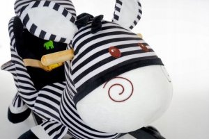 Bujak jeździk interaktywny Kidsee Zebra 3