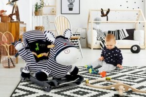 Bujak jeździk interaktywny Kidsee Zebra 8