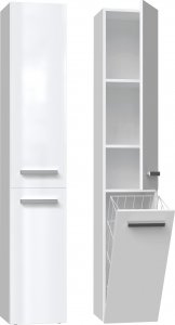 Topeshop Szafka łazienkowa NEL IV Biała 3