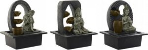 DKD Home Decor Fontanna Ogrodowa DKD Home Decor Budda Żywica Orientalny (15 x 15 x 25 cm) (3 Sztuk) 1