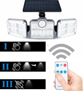 Gotel Q30B3 LAMPKA SOLARNA MODUŁOWA CZUJNIK 6
