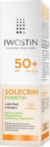 Iwostin Solecrin Purritin, Lekki Fluid matujący, SPF 50+, 40 ml 1