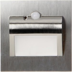 Oprawa schodowa Orno DRACO LED NEW 1,5W, oprawa schodowa podtynkowa, 12VDC, 30lm, 6000K, satyna, czujnik ruchu i zmierzchu AD-OS-6164LR6/N 3